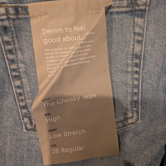 Everlane Cheeky Jean NWT - Picture 3 of 5